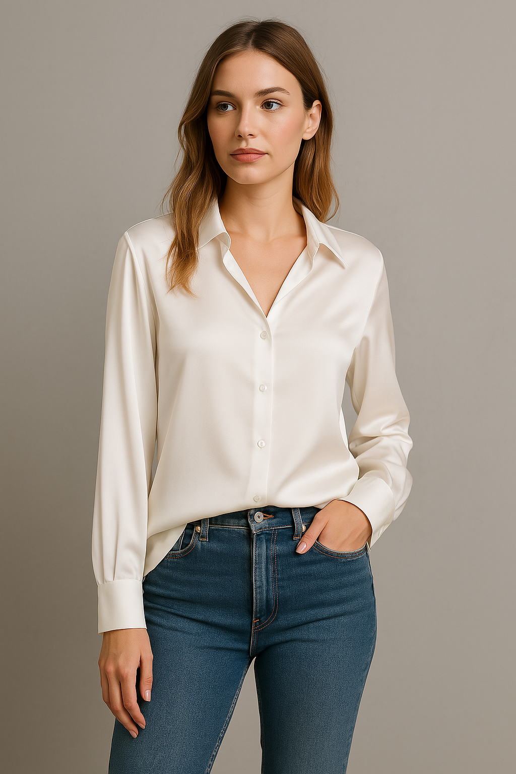 Women's Shirt - Elegant, Versatile and Ideal for Autumn