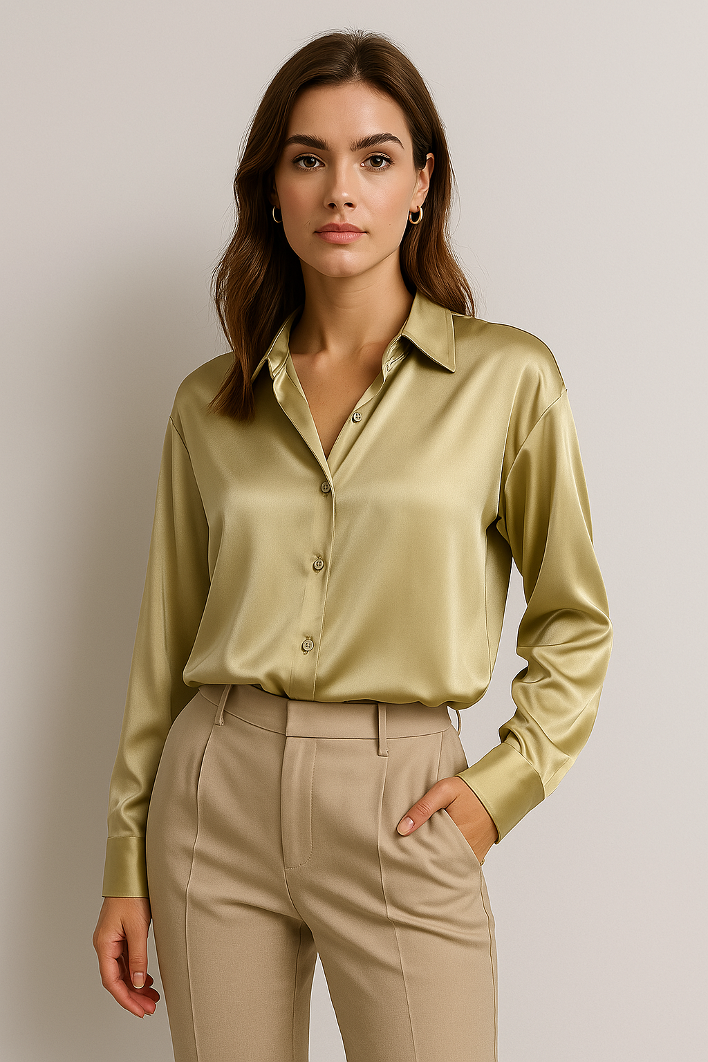 Women's Shirt - Elegant, Versatile and Ideal for Autumn