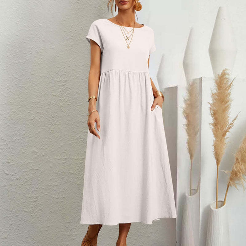Women's Sleeveless A-Line Summer Dress