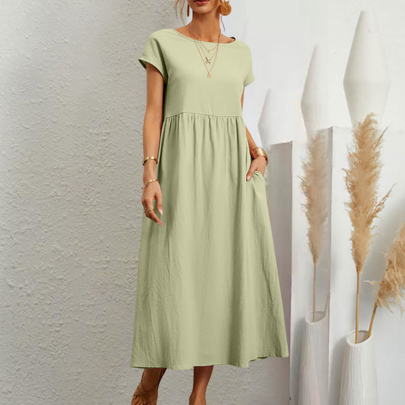 Women's Sleeveless A-Line Summer Dress