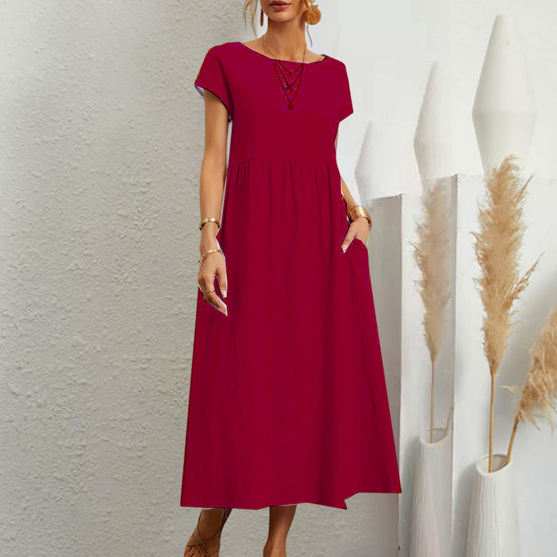 Women's Sleeveless A-Line Summer Dress