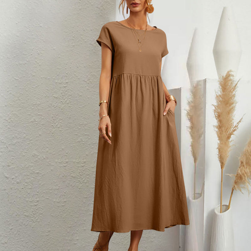 Women's Sleeveless A-Line Summer Dress