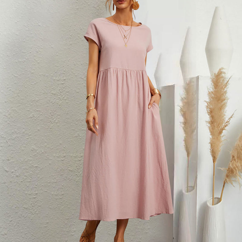 Women's Sleeveless A-Line Summer Dress
