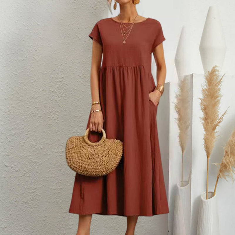 Women's Sleeveless A-Line Summer Dress