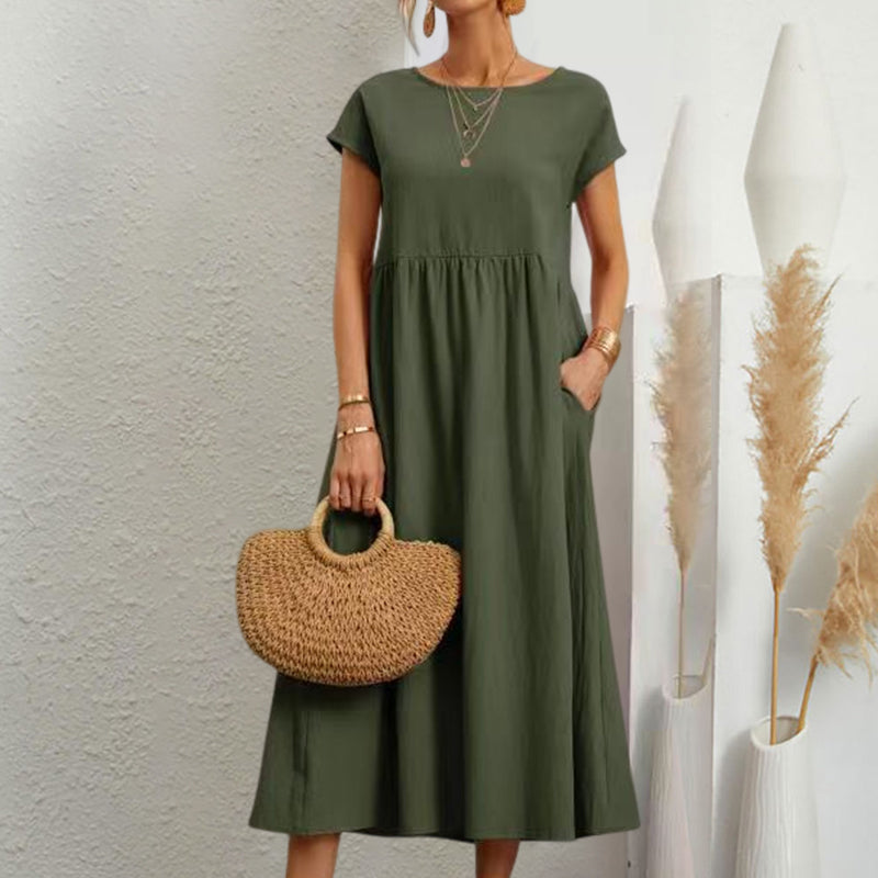 Women's Sleeveless A-Line Summer Dress