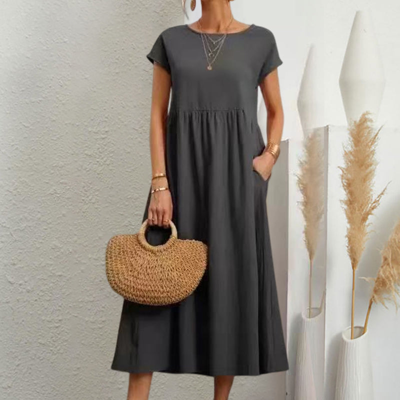 Women's Sleeveless A-Line Summer Dress