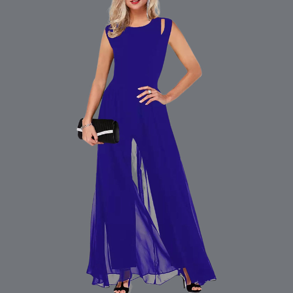 Women's Sleeveless Jumpsuit
