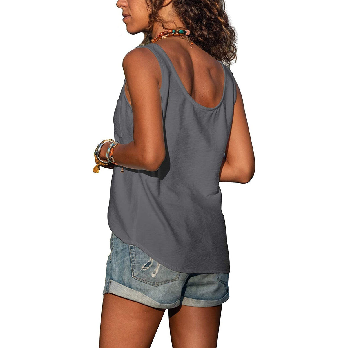 Women's Slim Fit Breathable Ibiza Style Top