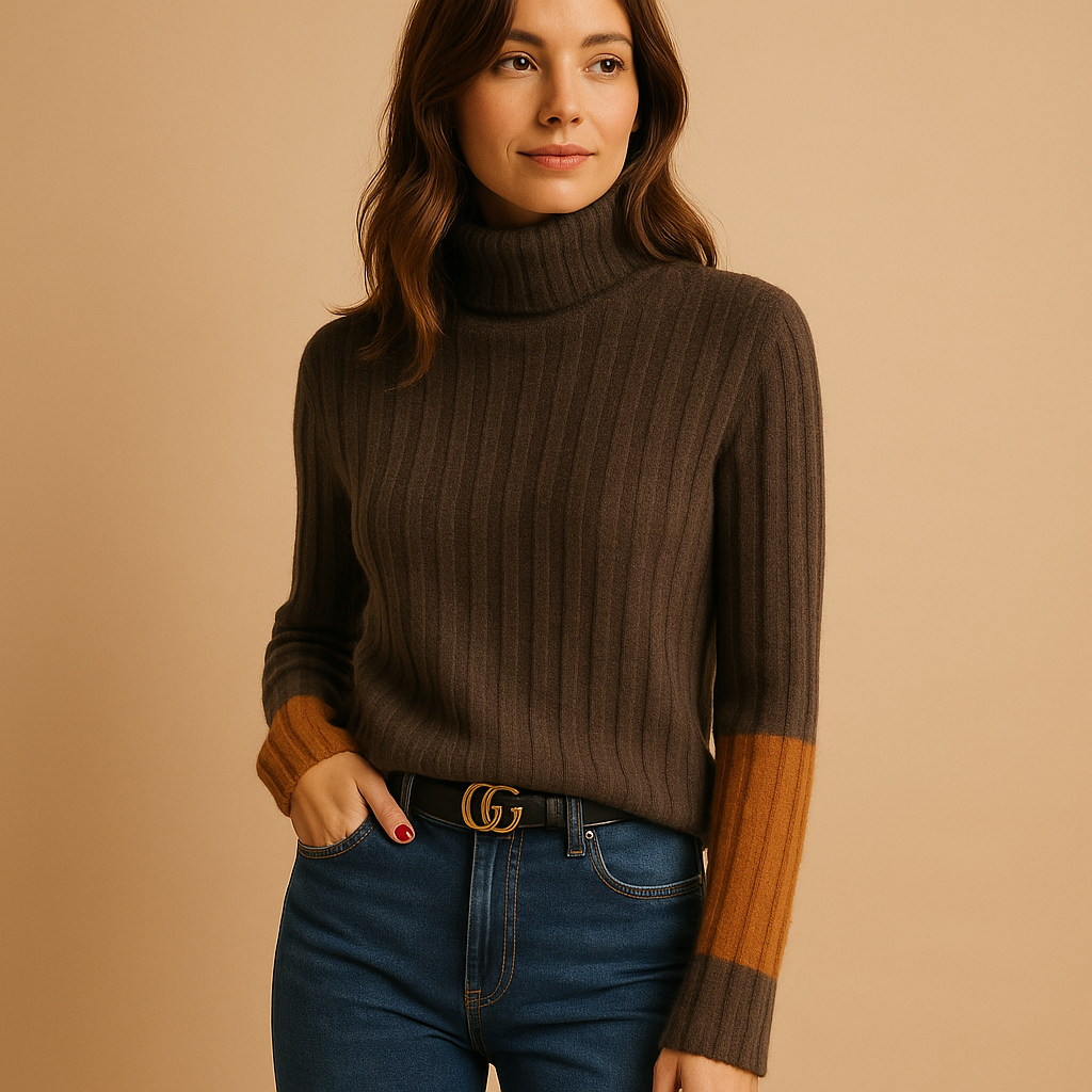 Women's Slim-Fit Turtleneck Sweater