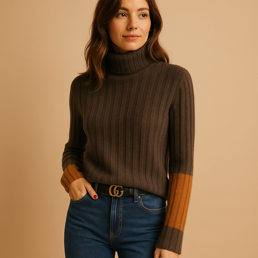 Women's Slim-Fit Turtleneck Sweater