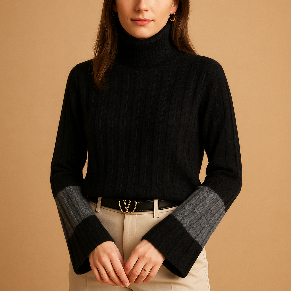 Women's Slim-Fit Turtleneck Sweater