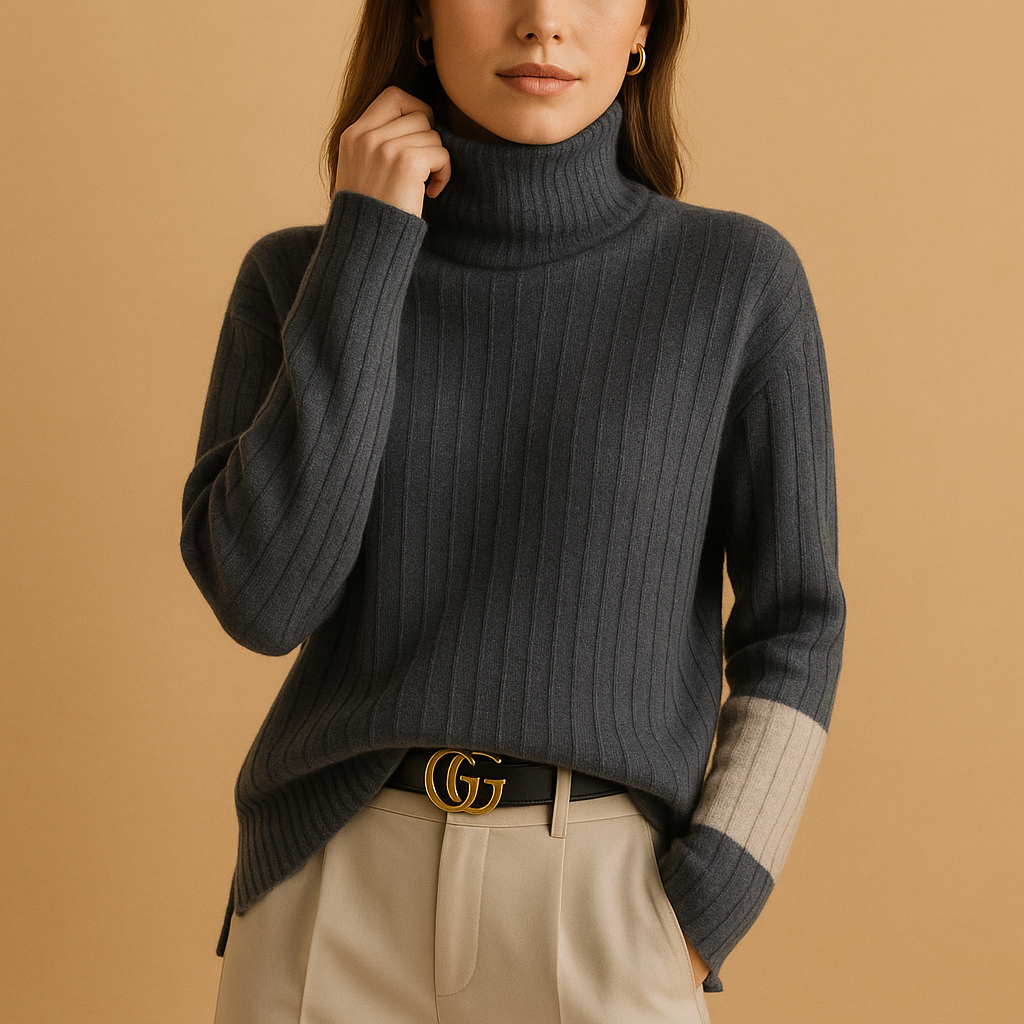Women's Slim-Fit Turtleneck Sweater