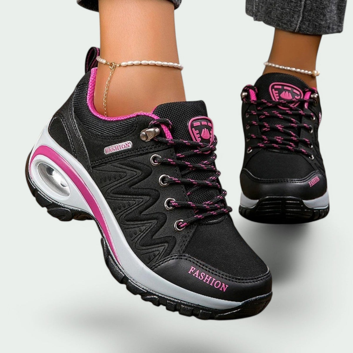 Women's Slip-On Walking Shoes with Comfort and Support