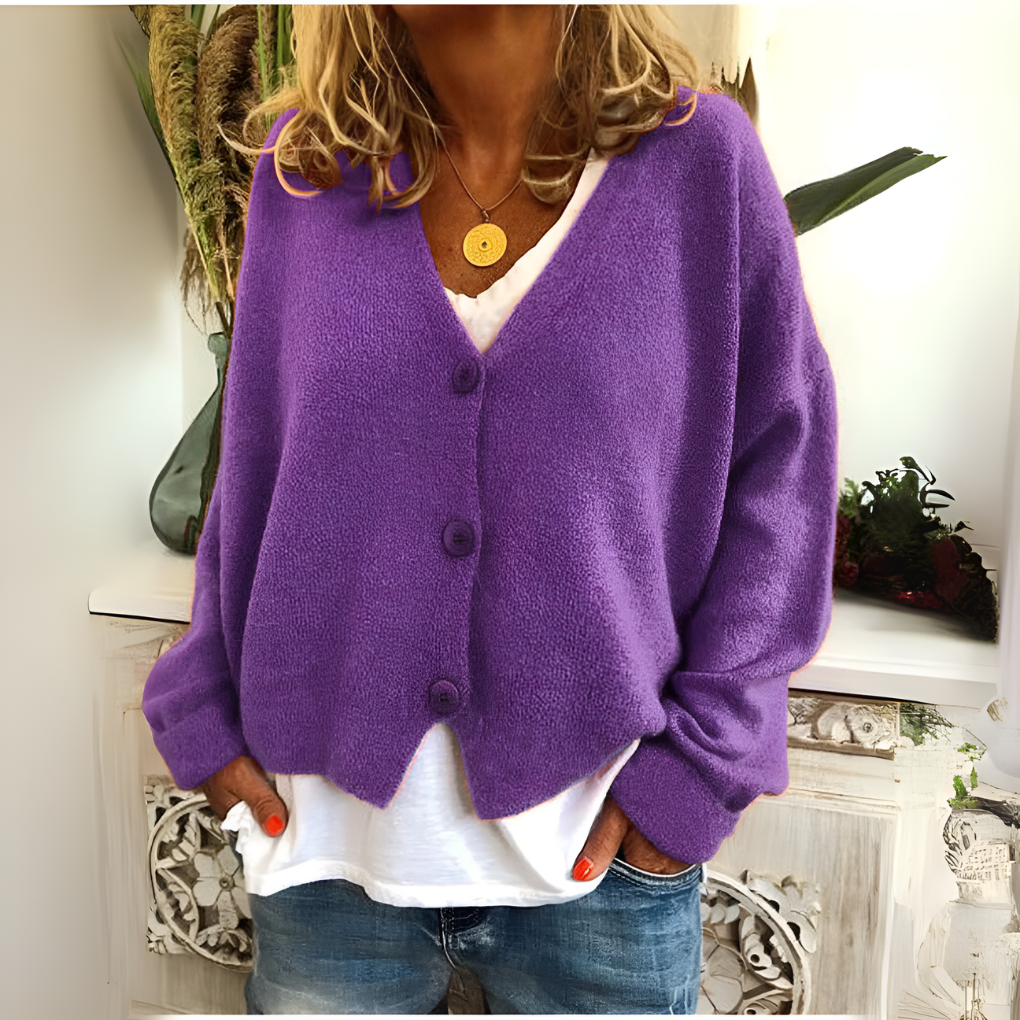 Women's Soft Relaxed Fit Cardigan