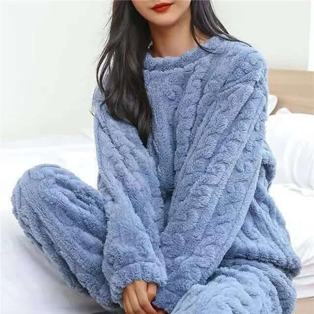 Women's Soft Warm Pyjama Loungewear Set
