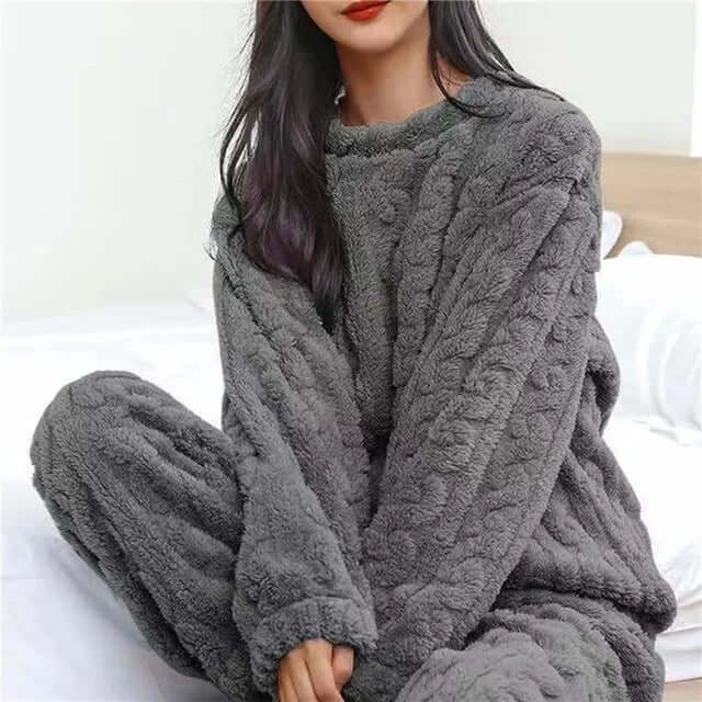 Women's Soft Warm Pyjama Loungewear Set