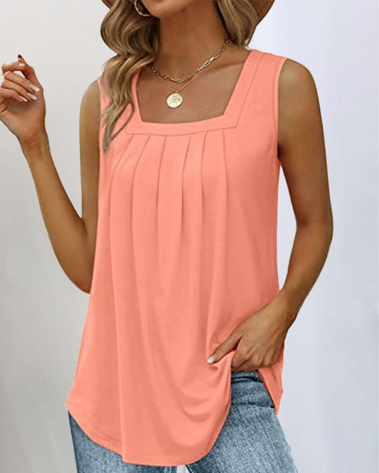 Women's Square Neck Summer Top