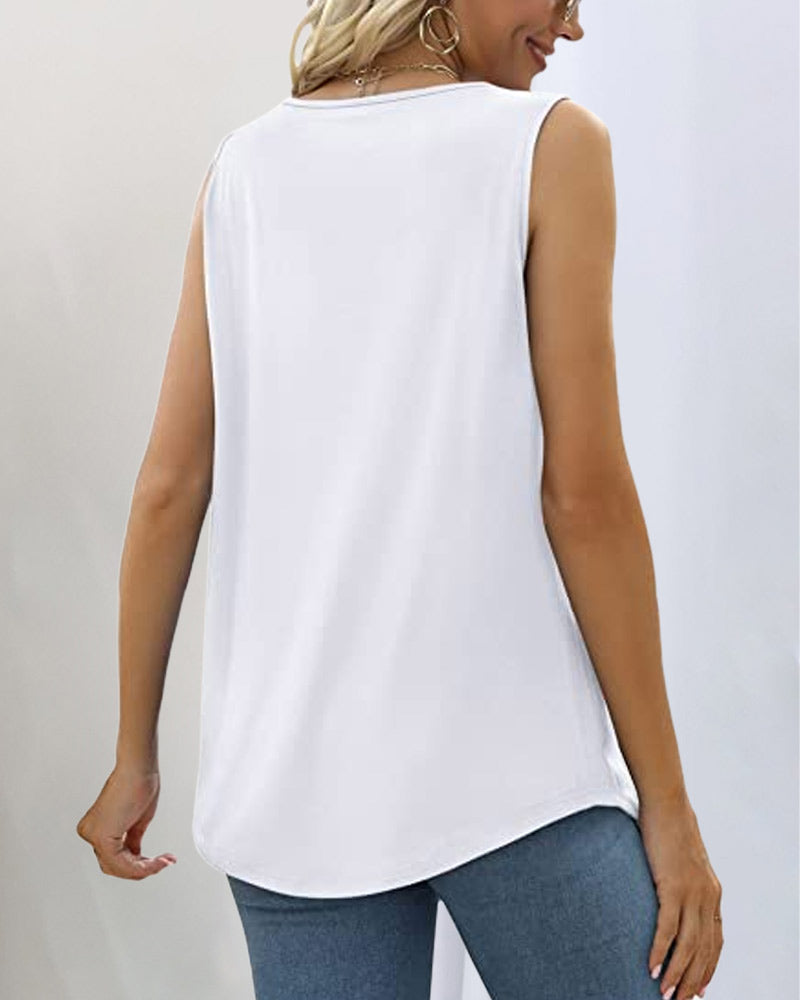 Women's Square Neck Summer Top