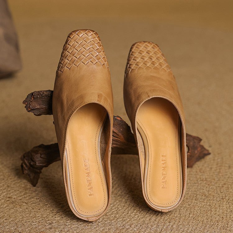 Women's Square-Toe Mules