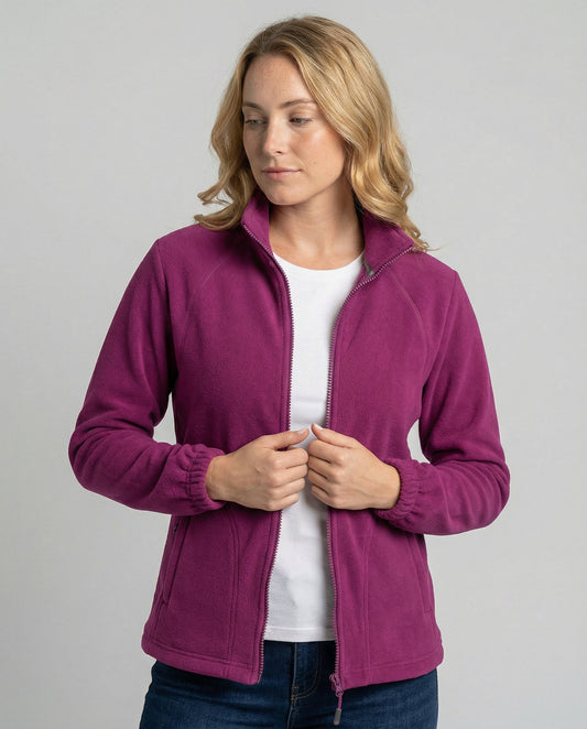 Women's Stand-Collar Zip-Up Jacket