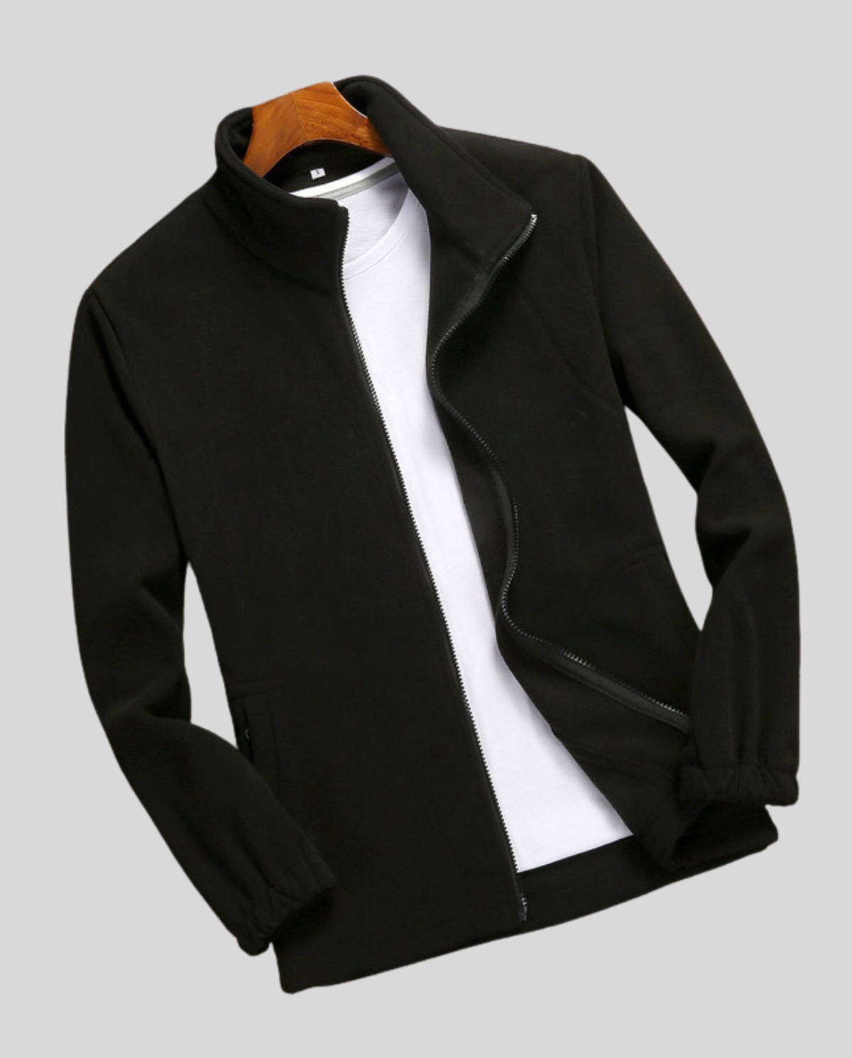 Women's Stand-Collar Zip-Up Jacket
