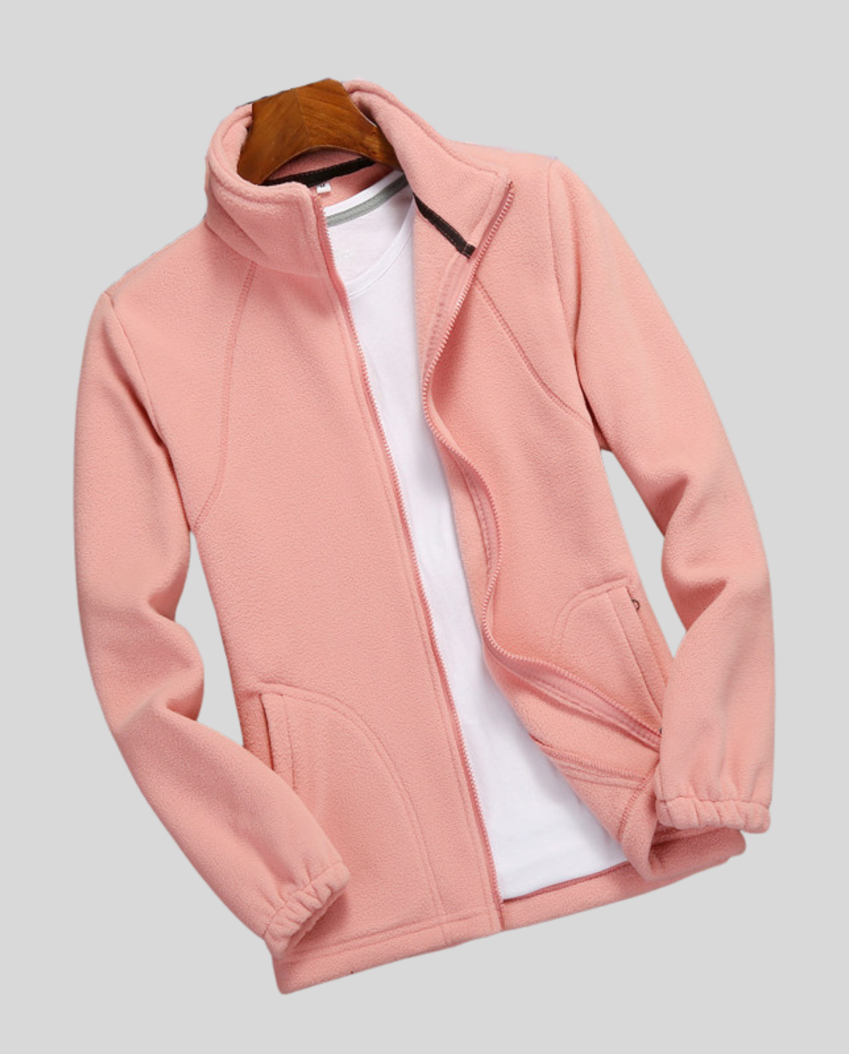 Women's Stand-Collar Zip-Up Jacket