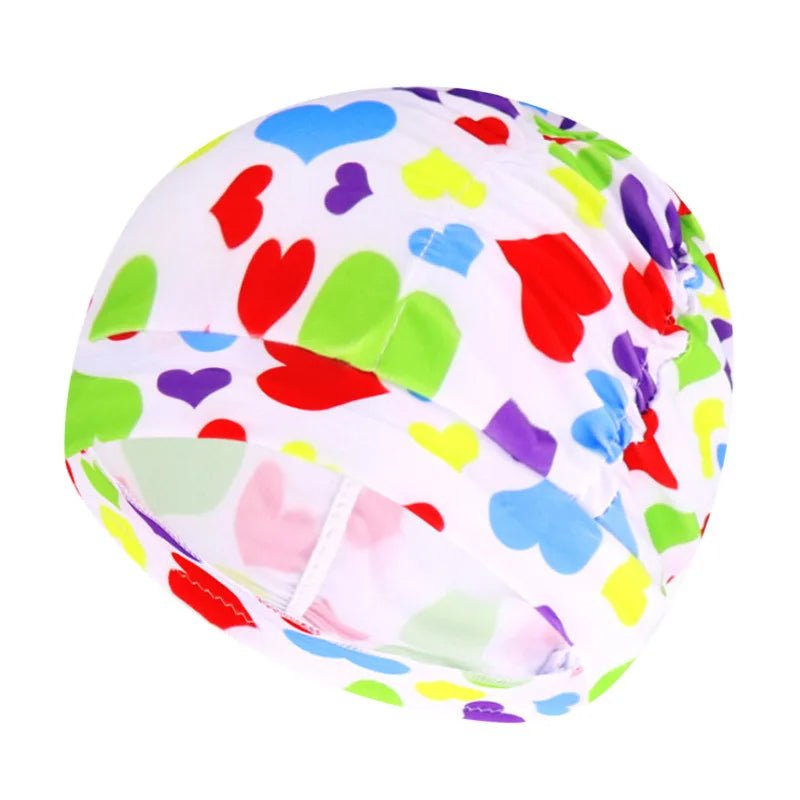 Women's Stretch Turban Swim Cap for Long Hair