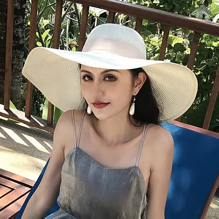 Women's Summer Sun Hat - Elegant with Optimal Sun Protection