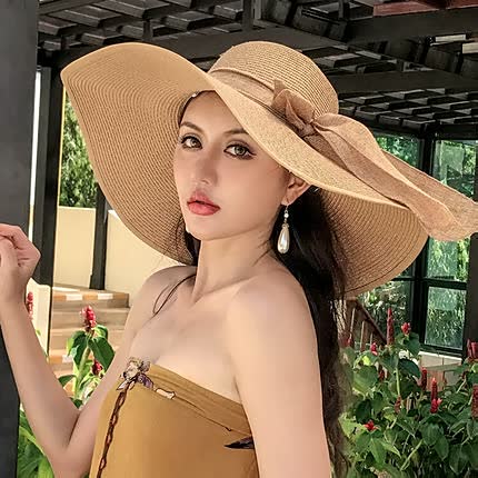 Women's Summer Sun Hat - Elegant with Optimal Sun Protection