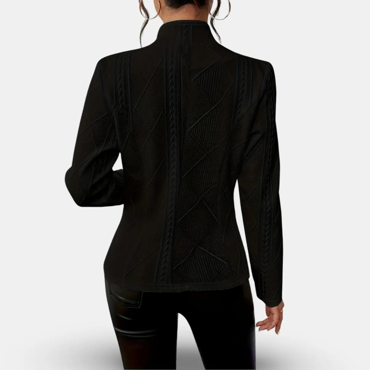 Women's Tailored Blazer with Flattering Fit for Business or Evening