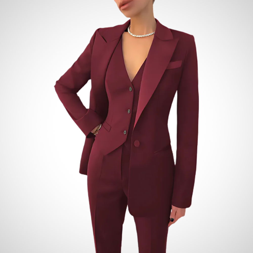 Women's Tailored Three-Piece Suit