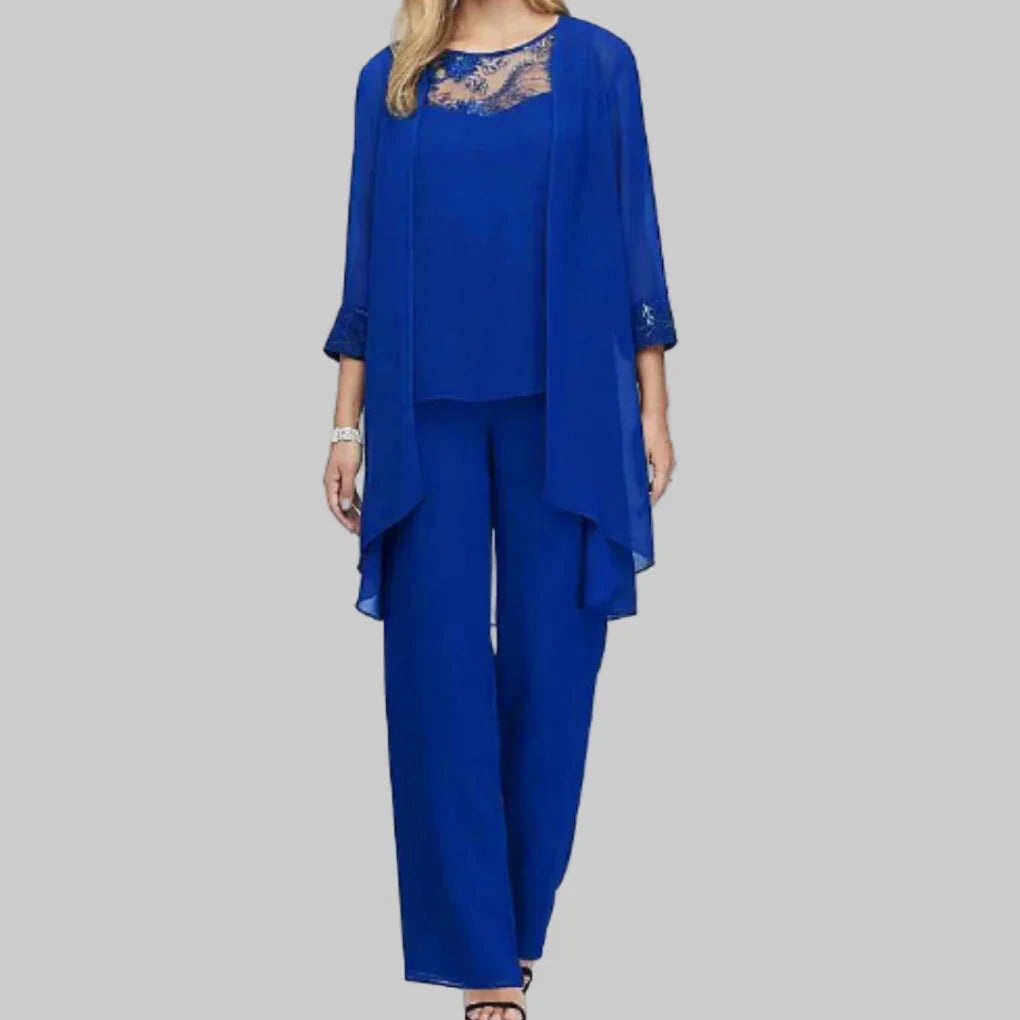Women's Two-Piece Set - Coordinated Modern Style