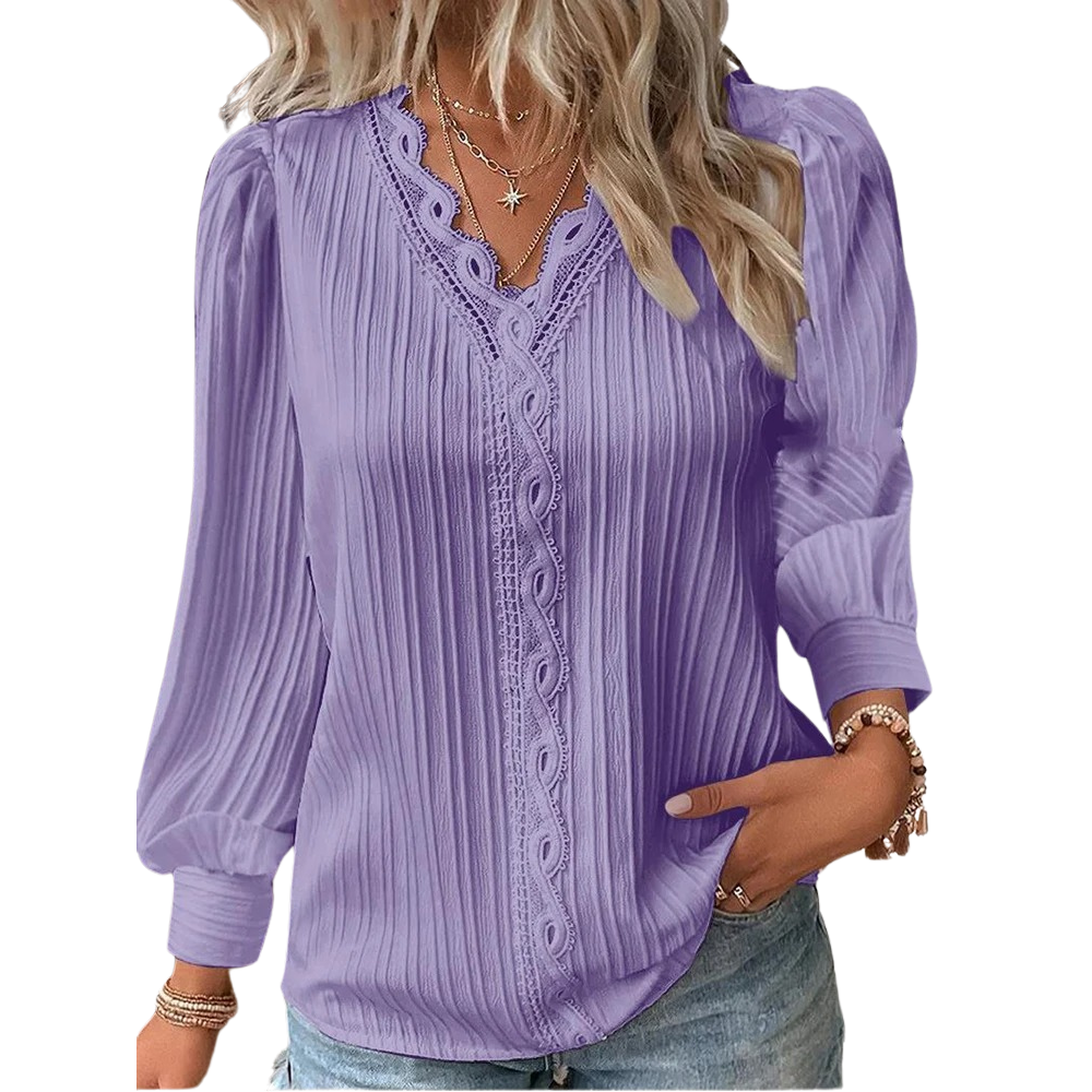Women's V-Neck Blouse