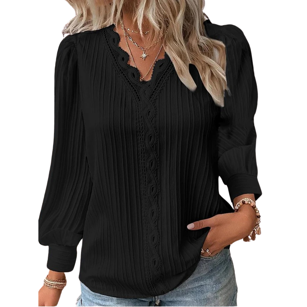 Women's V-Neck Blouse