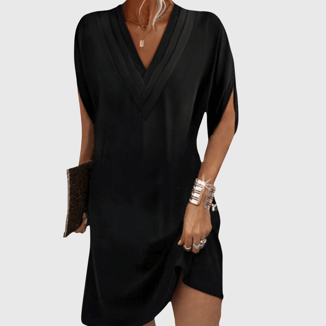 Women's V-Neck Mini Dress