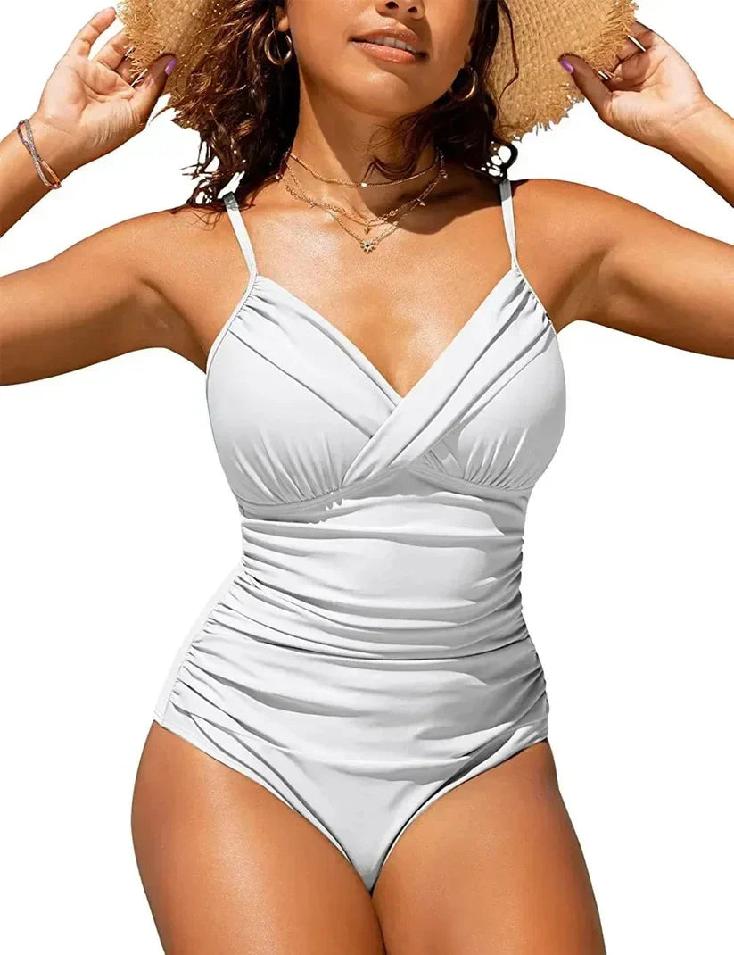 Women's V-Neck Push-Up Swimsuit