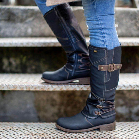 Women's Vintage Zip Boots