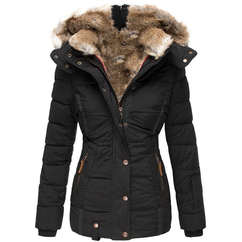 Women's Warm Waterproof Insulated Winter Coat