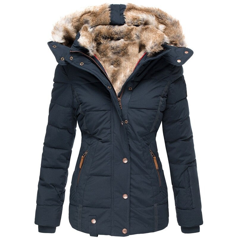 Women's Warm Waterproof Insulated Winter Coat