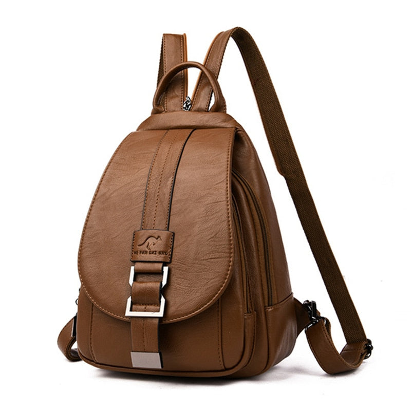 Women's Waterproof Backpack - Stylish & Secure