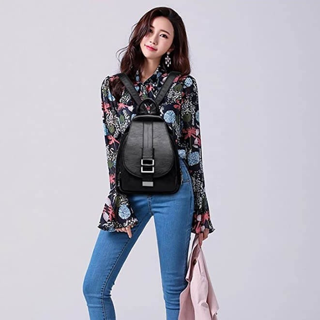 Women's Waterproof Backpack - Stylish & Secure