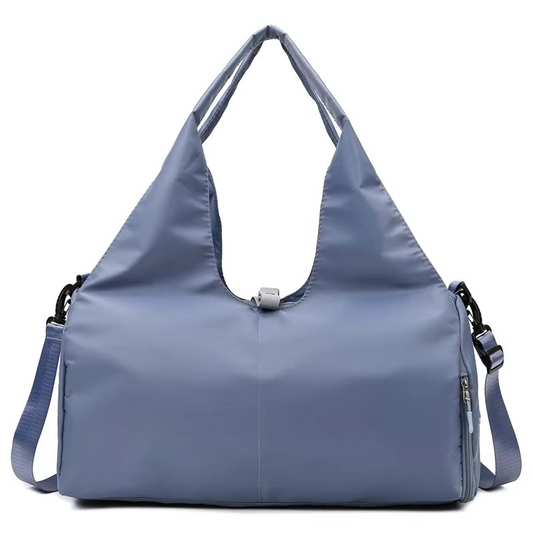 Women's Waterproof Gym and Travel Duffel Bag with Shoe Compartment