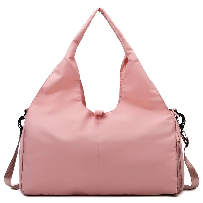 Women's Waterproof Gym and Travel Duffel Bag with Shoe Compartment
