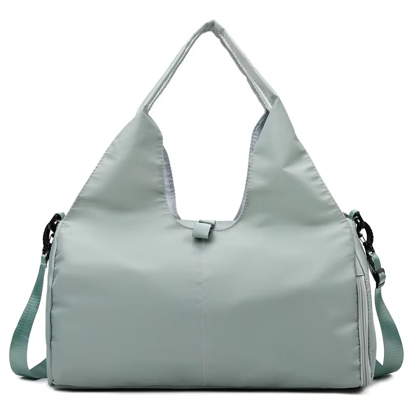 Women's Waterproof Gym and Travel Duffel Bag with Shoe Compartment