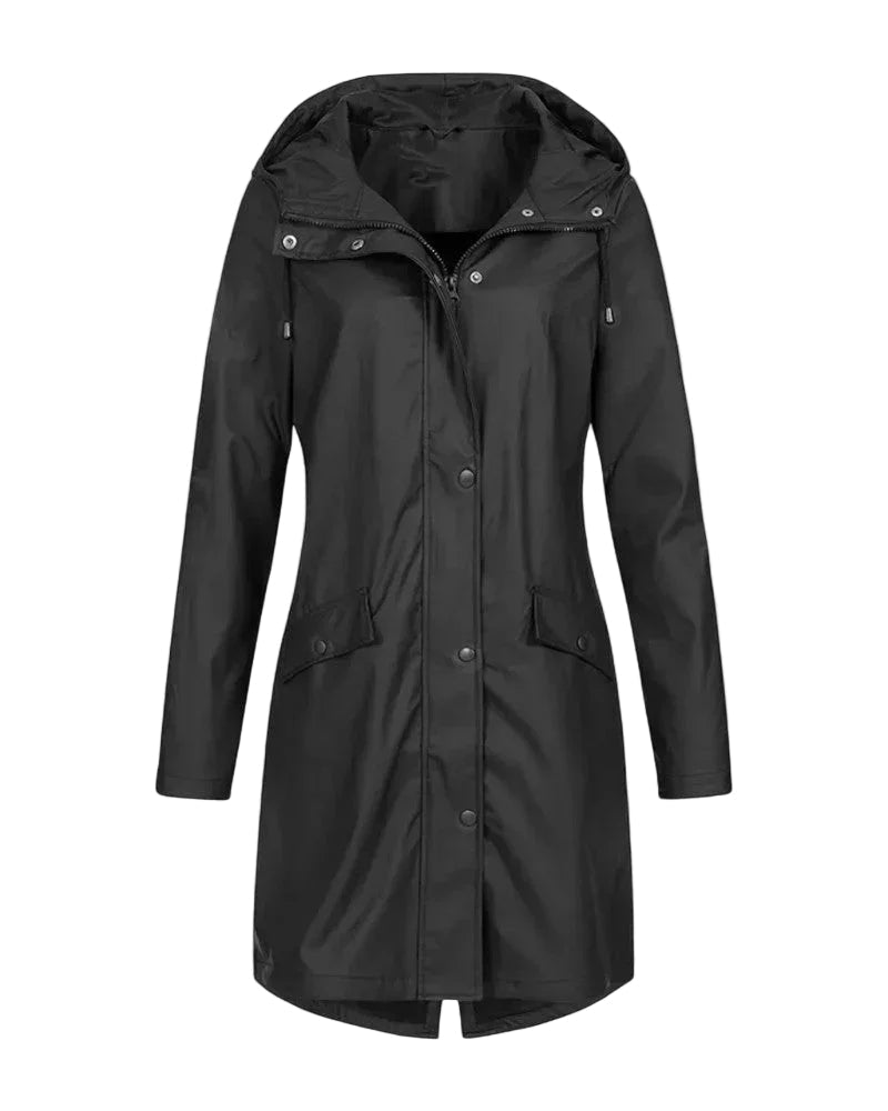 Women's Waterproof Hooded Rain Jacket
