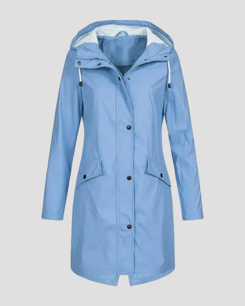 Women's Waterproof Hooded Rain Jacket