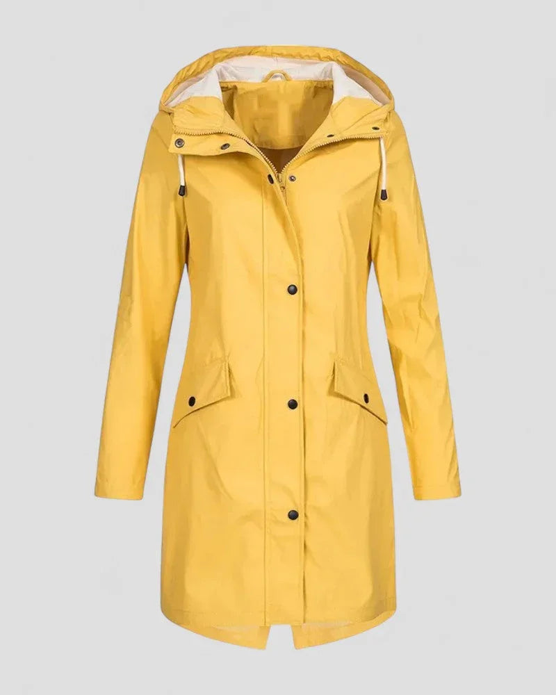 Women's Waterproof Hooded Rain Jacket