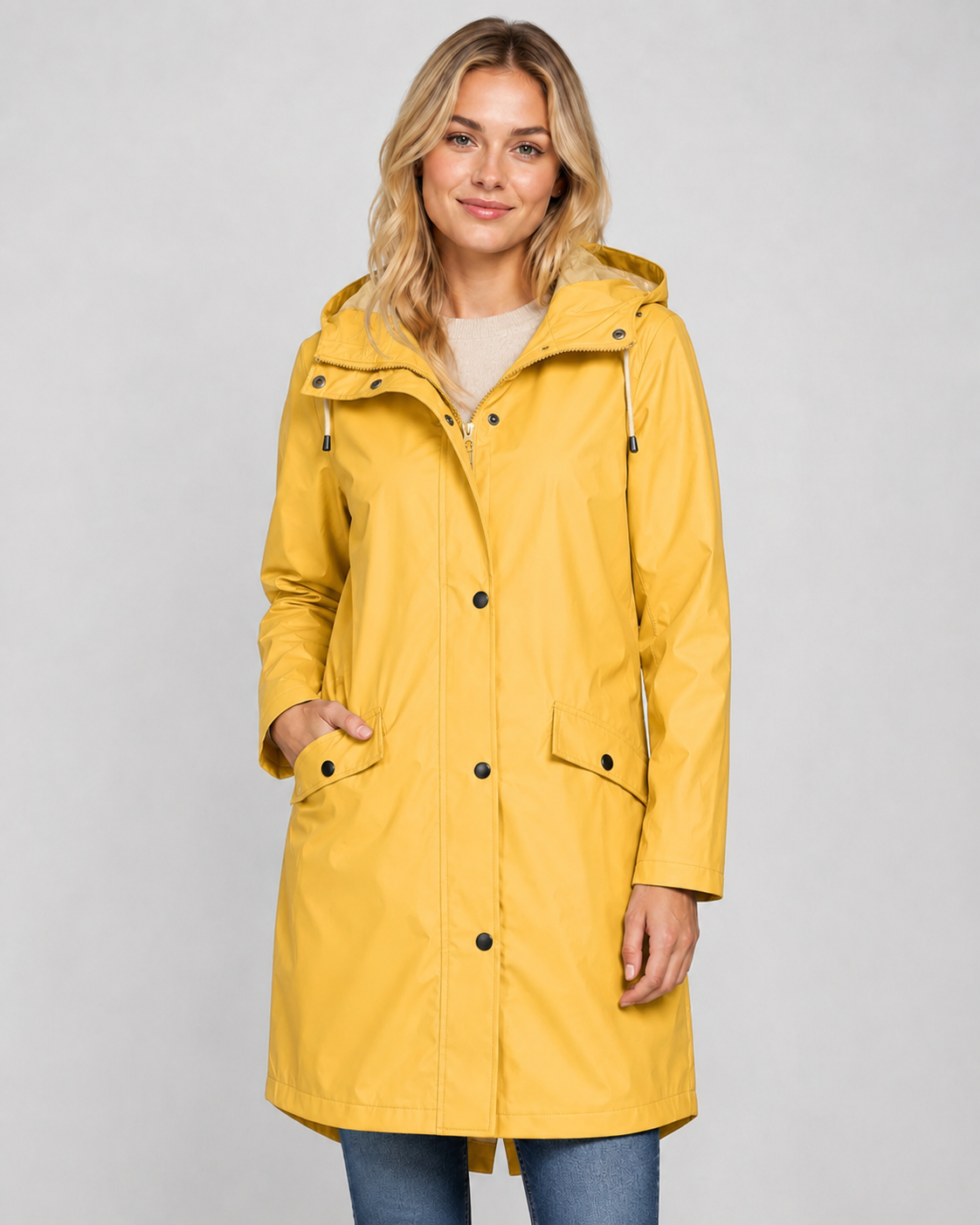 Women's Waterproof Hooded Rain Jacket