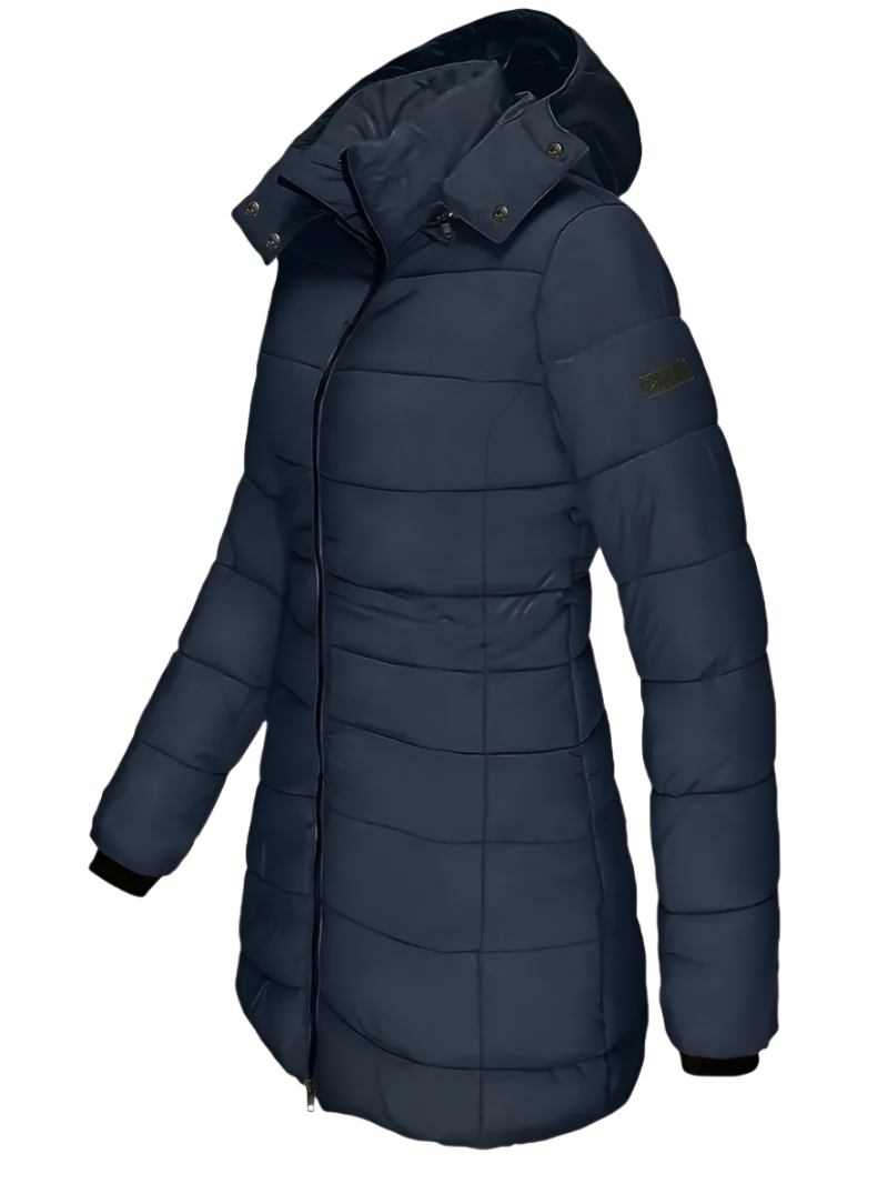Women's Waterproof Mid-Length Winter Coat