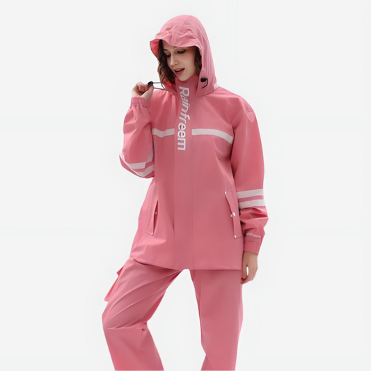 Women's Waterproof Rain Suit - Lightweight & Breathable
